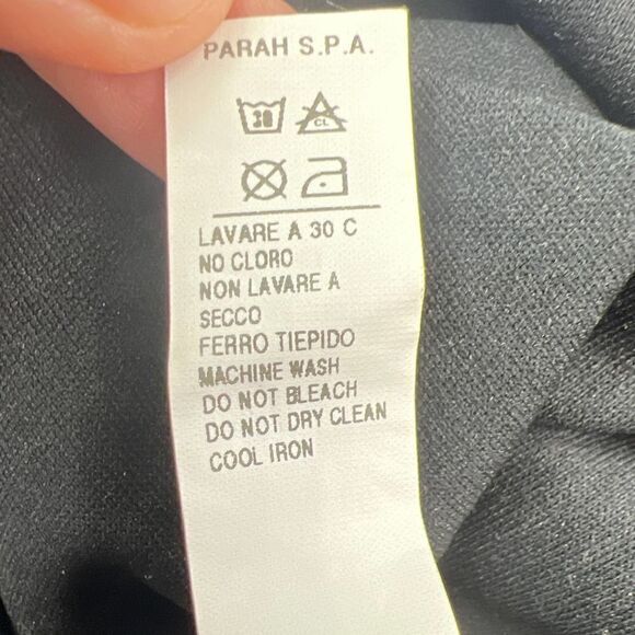 Pre-Loved PARAH Women Black Strappy Sequin Sleeveless Silk Tank Top US S - Picture 13 of 13